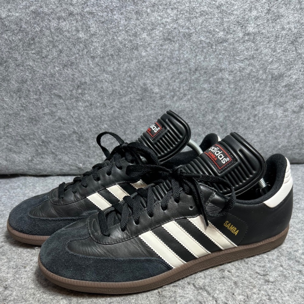 Adidas Samba Classic Mens Black White Gum Indoor Soccer Shoes Sneakers 11